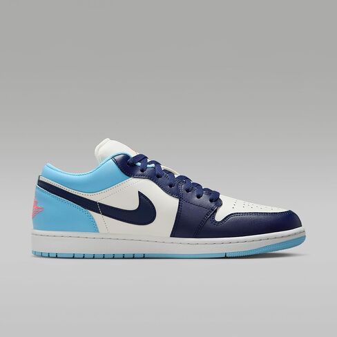 حذاء Air Jordan 1 Low للرجال (الشراع/البرد الأزرق/الحمم الساخنة/الفراغ الأزرق) in Saudi Arabia