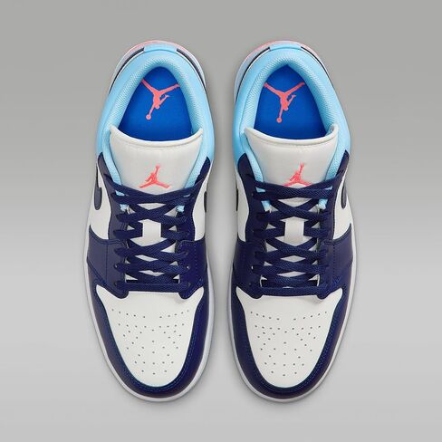 حذاء Air Jordan 1 Low للرجال (الشراع/البرد الأزرق/الحمم الساخنة/الفراغ الأزرق) in Saudi Arabia