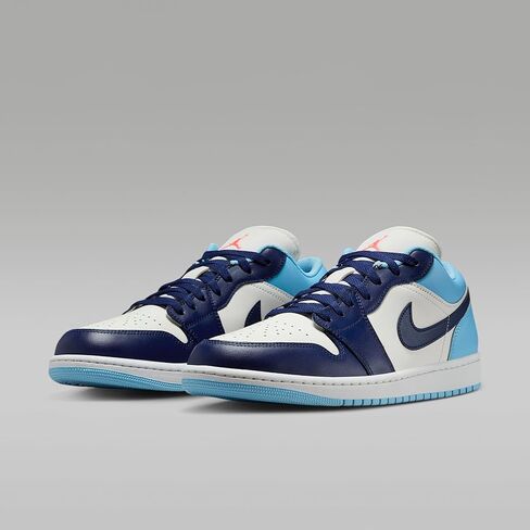 حذاء Air Jordan 1 Low للرجال (الشراع/البرد الأزرق/الحمم الساخنة/الفراغ الأزرق) in Saudi Arabia