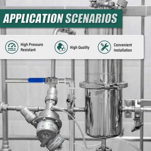 2PCS 304 Stainless Steel Pipe Fittings, 12" Length Nipple Cast Pipe, 1/4" NPT Male x 1/4" NPT Male Threaded for water/oil/air/fuel in Kuwait