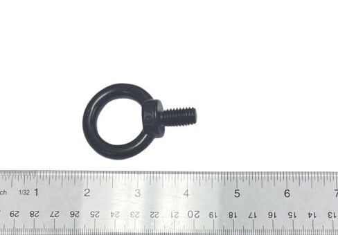 US STAINLESS Black Stainless Steel 316 3/8" Lifting Eye Bolt 3/8" UNC Marine Grade Pitch of 16 in Saudi Arabia