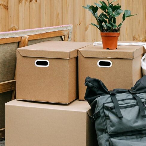 10 قطع من مقابض الحمل شديدة التحمل متعددة الأغراض لنقل الصناديق، حامل حزام لاصق شفاف للكرتون المقوى، تصميم مريح للرفع والتخزين بشكل مريح in Kuwait