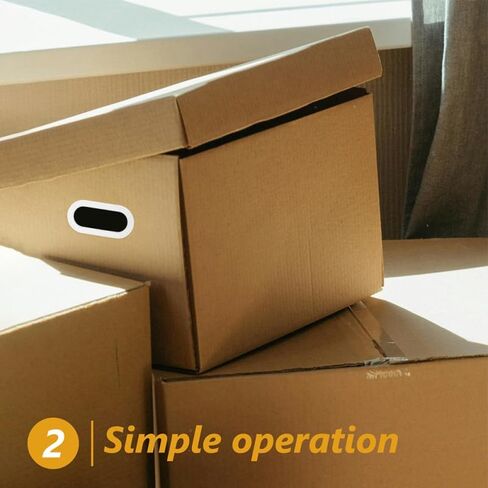 10 قطع من مقابض الحمل شديدة التحمل متعددة الأغراض لنقل الصناديق، حامل حزام لاصق شفاف للكرتون المقوى، تصميم مريح للرفع والتخزين بشكل مريح in Kuwait