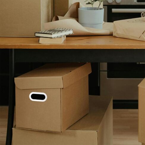 10 قطع من مقابض الحمل شديدة التحمل متعددة الأغراض لنقل الصناديق، حامل حزام لاصق شفاف للكرتون المقوى، تصميم مريح للرفع والتخزين بشكل مريح in Kuwait