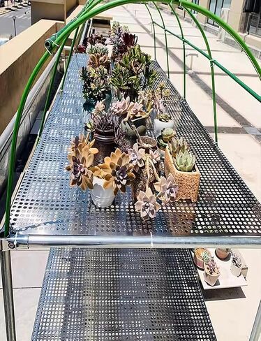 304 Stainless Steel Perforated Sheet, Industrial Metal Plate, Leakproof Anti-Fall Cat Balcony Nets, Decorative Window Grilles, Safety Mesh Pad (35x470cm) in Kuwait