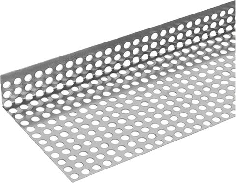 Aluminum & Stainless Steel Perforated Sheets - 0.03" Thick, 0.4" Aperture Expanded Metal Mesh for Balcony Fencing, 100x25x10cm, Durable & Weather-Resistant in Kuwait