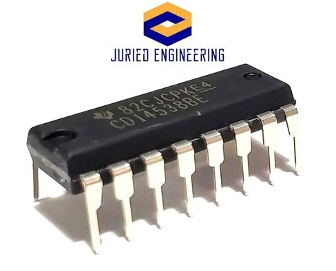 CD14538BE CD14538B CD14538 CMOS Dual Precision Monostable Multivibrator Breadboard-Friendly IC DIP-16 (Pack of 5) in Saudi Arabia