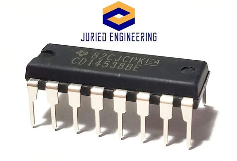 CD14538BE CD14538B CD14538 CMOS Dual Precision Monostable Multivibrator Breadboard-Friendly IC DIP-16 (Pack of 5) in Saudi Arabia