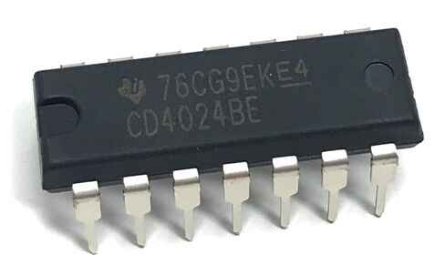 CD4024BE CD4024 CMOS 7-Stage Ripple-Carry عداد ثنائي/مقسم صديق للوحة التجارب IC DIP-14 (قطعة واحدة) in Saudi Arabia