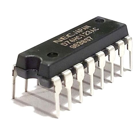 D74HC13AC CD74HC123E CD74HC123 74HC123 74123 High Speed CMOS Logic Dual Retriggerable Monostable Multivibrators with Reset Breadboard-Friendly IC DIP-18 (Pack of 10) in Saudi Arabia