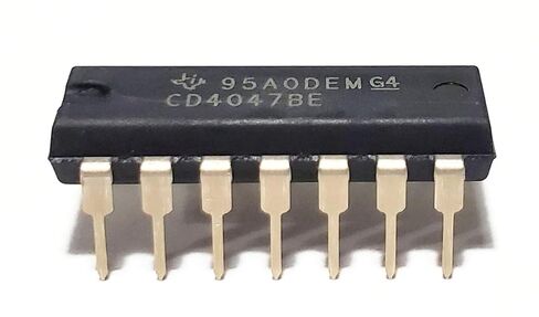 CD4047BE CD4047B CD4047 CMOS منخفض الطاقة أحادي الاستقرار/غير مستقر متعدد الهزاز صديق للوحة التجارب IC DIP-14 (عبوة من 10) in Saudi Arabia