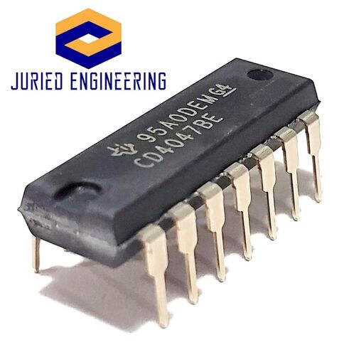 CD4047BE CD4047B CD4047 CMOS منخفض الطاقة أحادي الاستقرار/غير مستقر متعدد الهزاز صديق للوحة التجارب IC DIP-14 (عبوة من 10) in Saudi Arabia