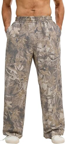 رجالي فضفاضة كامو برسم طباعة سروال رياضي تجريب سراويل رياضية للرجال للرجال عرق الساقين عرق بانت in Kuwait