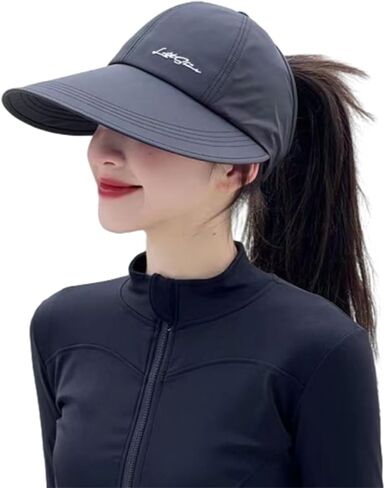 Sunscreen Baseball Hat – Lightweight, Adjustable & Sun-Smart for Every Season, Extra-Wide Brim Sun Hat (Ponytail-Friendly) in Saudi Arabia