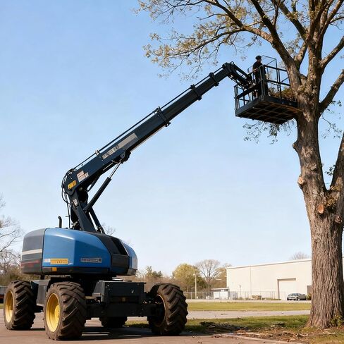 48"X72" Forklift Man Basket, 1700LB Capacity Heavy-Duty Safety Cage with Wheels, Lock & Safety Harness, 2-Man Collapsible Forklift Work Platform in Kuwait