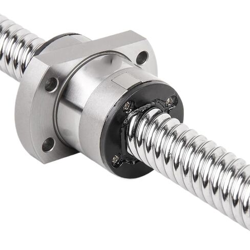 1PCS C5 End Machined Ball Screw SFY2020 Roller Ballscrew with Flange Singl Ball Nut(2000mm) in Kuwait