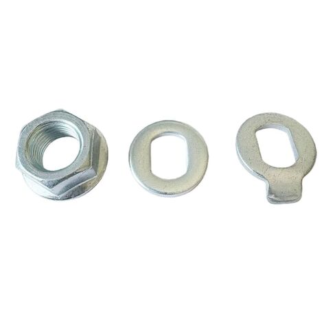 14 mm Electric Scooter Wheel Hub Motor Nut Set, for Electric Bicycles/Electric Scooters, Includes Hook Washer + Torque arm Washer, Suitable for high-Speed Motors in Saudi Arabia