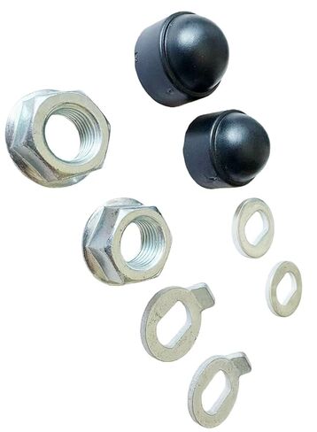 14 mm Electric Scooter Wheel Hub Motor Nut Set, for Electric Bicycles/Electric Scooters, Includes Hook Washer + Torque arm Washer, Suitable for high-Speed Motors in Saudi Arabia