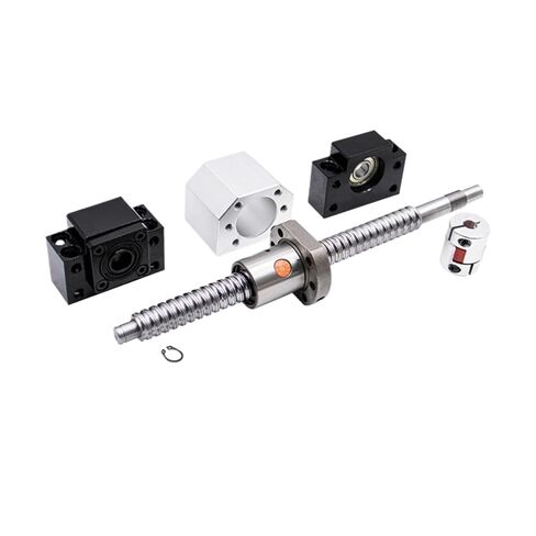 1 Set SFU3205 32mm C7 Rolled Ball Screw Set with BK25 BF25 Support Machined + DSG32H Nut Housing + D40 L66 Coupling(1200mm) in Saudi Arabia