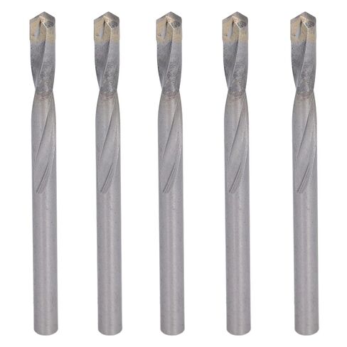 Straight Shank Twist Drill 5mm Tungsten Steel, 10Pcs Engraving Milling Cutter for PCB CNC - High Wear Resistance, Precise Cutting, Multi - Material Use in Saudi Arabia