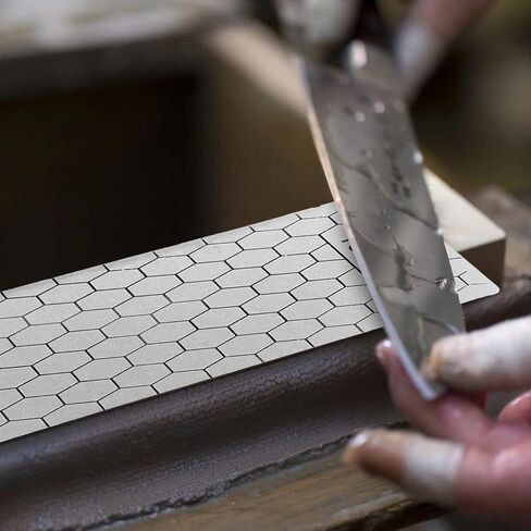 4 Pcs Hone Blades, 400-1200 Grit, Honeycomb Sharpening Stones, for Knife & Chisel with Laser Etching in Kuwait