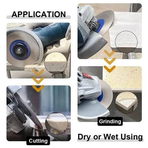 Diamond Polishing KIT 2" Bevel Bit 4" Pads 4-1/2" Grinding Blade Marble Ceramic in Kuwait