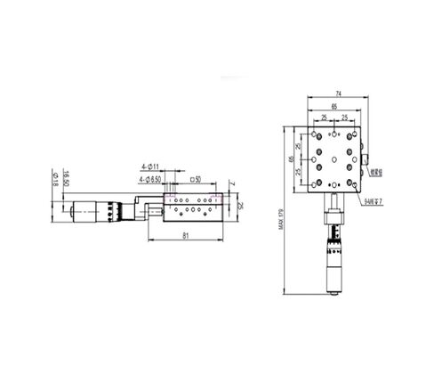 الدقة XY المرحلة LSD-65251CR دليل الموضع المركزي الضبط الدقيق الأصلي in Kuwait