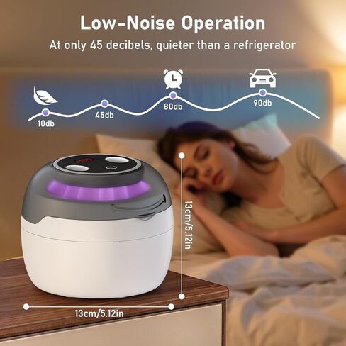 منظف ​​المجوهرات بالموجات فوق الصوتية | آلة التنظيف بالموجات فوق الصوتية 45 كيلو هرتز مع 4 أوضاع وشاشة عرض مؤقت رقمية | تنظيف منخفض الضوضاء بزاوية 360 درجة لفرش المكياج والنظارات والقلائد والخواتم | خزان الفولاذ المقاوم للصدأ in Kuwait