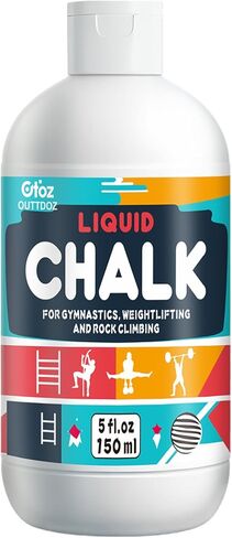 Pro Liquid Siled Syalk 5oz-محسن قبضة مع كربونات المغنيسيوم والألوة فيرا-بقايا سريعة ، منخفضة ، طويلة الأمد-لرفع الأثقال ، الجمباز ، تسلق الصخور ، التشجيع in Kuwait