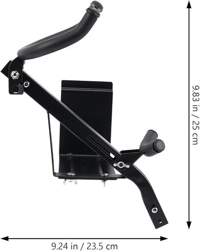 Wall-mounted Saxophone Stand Bracket for Alto and Tenor Saxophones, Wind Instrument Hook Holder with Slot Panel, Musical Instrument Display Rack for Home Use in Kuwait