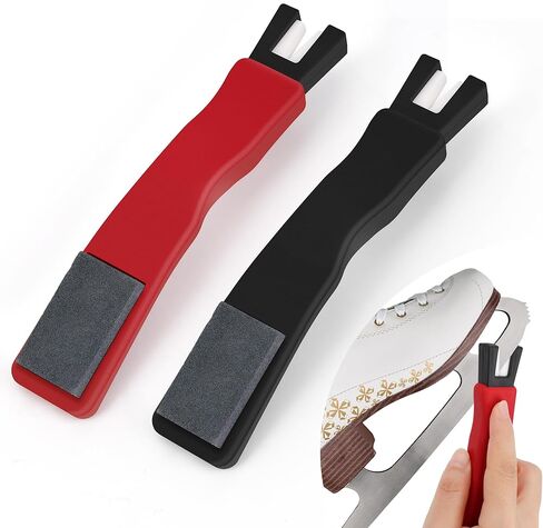 2PCS Ice Skate Blade Sharpener, Hockey Skate Sharpener Tool for Protecting in Saudi Arabia