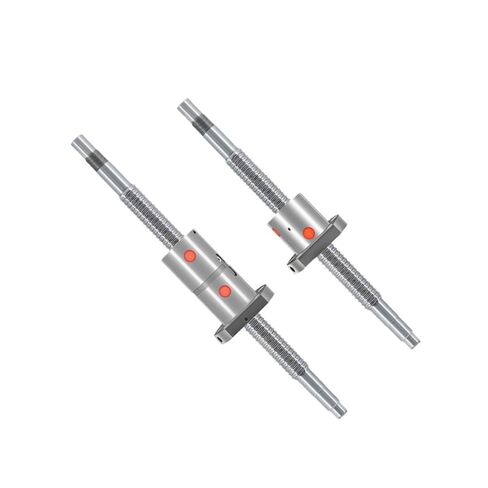 SFU3205 32mm C7 Rolled Ballscrew Length 300-2500mm with Single or Double Ball Nut 5/10mm Lead for Heavy Load CNC Router(SFU3205 Single Nut,700mm) in Kuwait