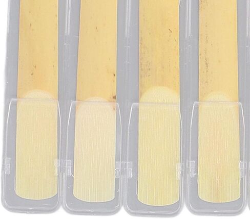 Bb Saxophone Reeds Bb Soprano Sax Reeds 2.5 Strength Professional Saxophone Reeds with Unfiled Design for Beginners Professionals(10PCS) in Kuwait