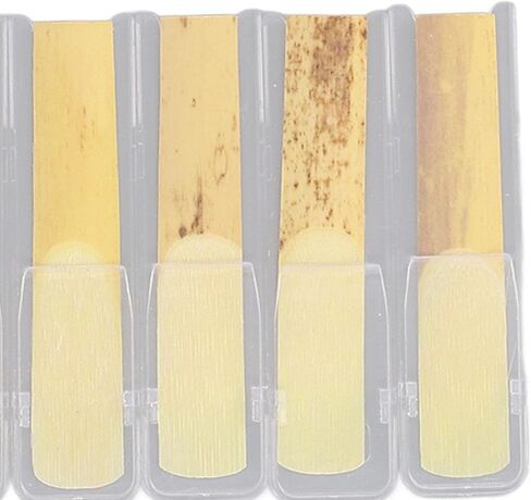 Bb Saxophone Reeds Bb Soprano Sax Reeds 2.5 Strength Professional Saxophone Reeds with Unfiled Design for Beginners Professionals(10PCS) in Kuwait