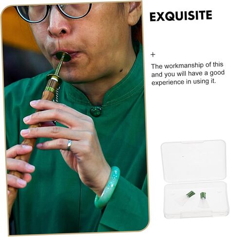 Totority 2pcs Suona Mouthpiece Replacements Professional Plastic Resin Whistle for Chinese Suona Instrument Loud Sound Musical Accessories for Beginners and Pros in Saudi Arabia
