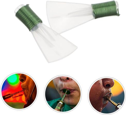 Totority 2pcs Suona Mouthpiece Replacements Professional Plastic Resin Whistle for Chinese Suona Instrument Loud Sound Musical Accessories for Beginners and Pros in Saudi Arabia