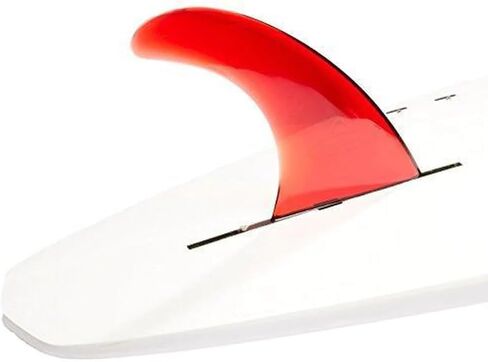 DORSAL Signature Surf SUP Single Center Fin for Longboard Surfboard Blue Polycarbonate in Kuwait