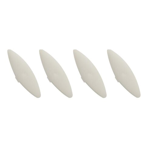 Bumper Kit of Toilet Seat, Replacement Repair Part K-1133070 Toilet Seat Bumpers Service Compatible with Kohler Toilet k-4636 k-4713, Pack of 4, White in Kuwait