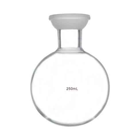 250 مللي S35 كروية مشتركة قارورة زجاجية Rotavapor تلقي السفينة 35/20 الكرة المقبس زجاجة خزان مستديرة القاع in Saudi Arabia