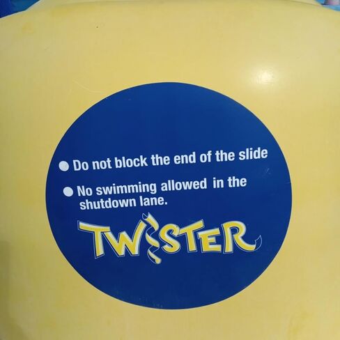 CCL Elation Twister slide decal in Kuwait