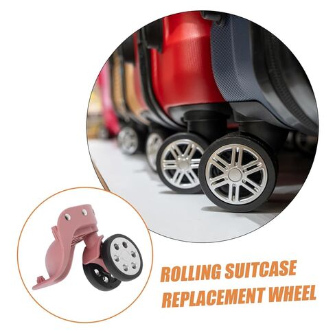 Sosoport 2pairs Replacement Luggage Wheels for Suitcase Spinner Caster Wheels Material Easy Install for London Fog in Saudi Arabia