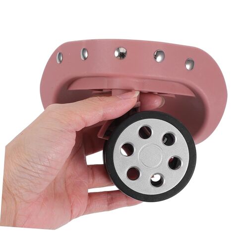 Luggage Wheels Replacement Universal Swivel Wheels for Suitcase 2 Pairs Sturdy Replacement Parts for Trolley Bags Suitable for Luggage Repair in Saudi Arabia