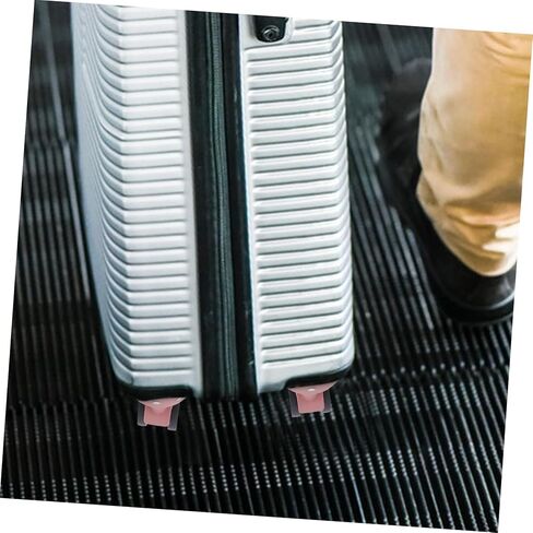 Luggage Wheels Replacement Universal Swivel Wheels for Suitcase 2 Pairs Sturdy Replacement Parts for Trolley Bags Suitable for Luggage Repair in Saudi Arabia