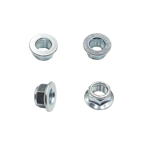12mm M12 x 1.25mm Exhaust Manifold Self Locking Nuts Hex w/Flange Pack of 4 in Saudi Arabia