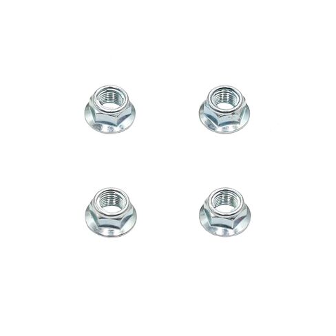 12mm M12 x 1.25mm Exhaust Manifold Self Locking Nuts Hex w/Flange Pack of 4 in Saudi Arabia