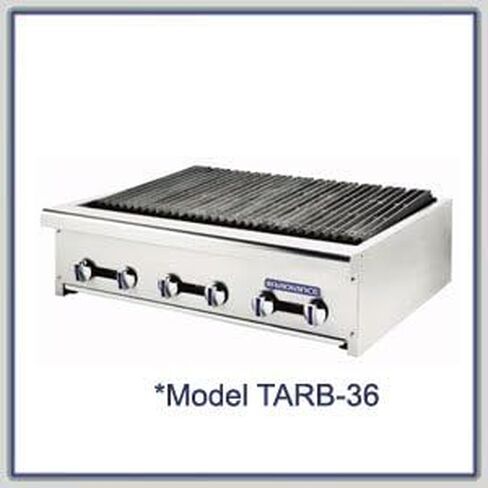 Turbo Air TARB Charbroiler 12" Wide : Turbo Air TARB Charbroiler TARB-12 LPG in Saudi Arabia