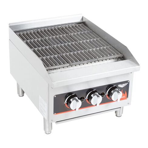 Vollrath 407292 Cayenne 18-Inch Countertop Charbroiler, Stainless Steel - 60,000 BTU in Saudi Arabia