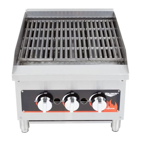 Vollrath 407292 Cayenne 18-Inch Countertop Charbroiler, Stainless Steel - 60,000 BTU in Saudi Arabia
