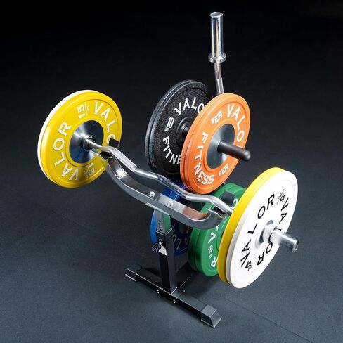 Valor Fitness Adjustable Standing Curl Station – Home Gym Arm Training Equipment for Preacher Curls with Barbell and Olympic Plate Support in Kuwait