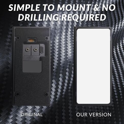 12 قطعة شريط مزدوج الجوانب لشريط تثبيت Ring Video Doorbell (الجيل الثاني) - شريط مزدوج الجوانب مقطوع مسبقًا | لا حفر ولا براغي | لاصق قوي للغاية للخشب والطوب والمعادن والجدران المطلية in Kuwait